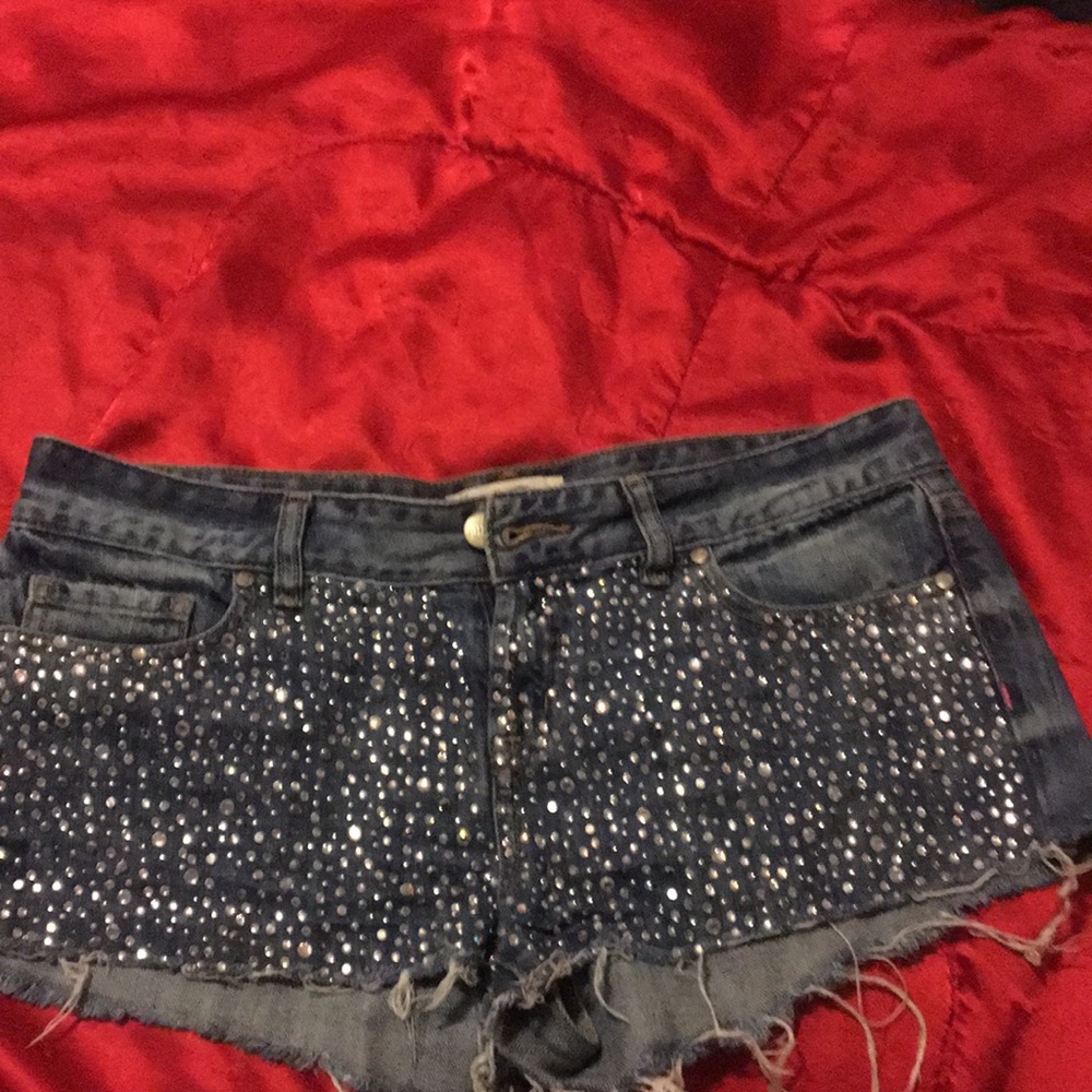Pink, Victorias Secret jean shorts